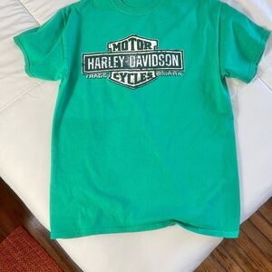 Harley-Davidson Kids Tee in Vibrant Green